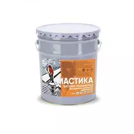 Битумно-полимерная мастика бизон 5 л 901405