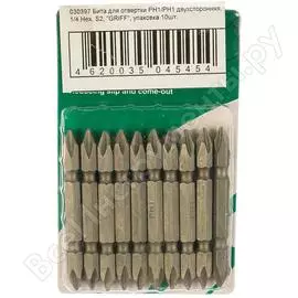 Двухсторонняя бита для отвертки GRIFF 030397