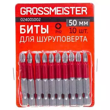 Биты для шуруповерта GROSSMEISTER 024001002