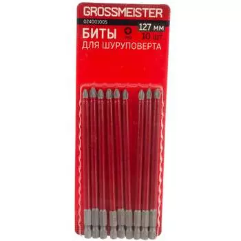 Биты для шуруповерта GROSSMEISTER 024001005
