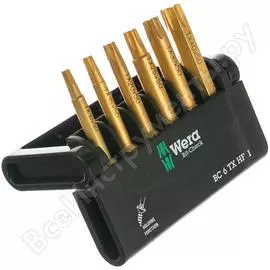 Биты набор 6 шт wera we-056476