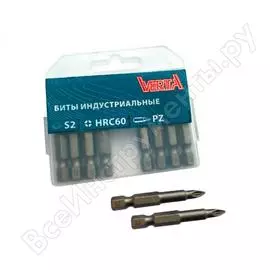 Биты ultraprofi (10 шт; pz3; 50 мм) verta vup63-136