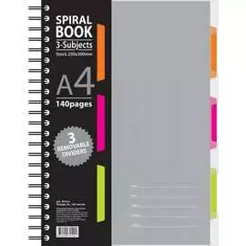 Бизнес-тетрадь Attache Selection SPIRAL BOOK 84103 737336