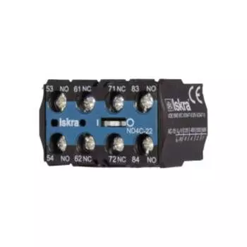 Блок-контакт для миниконтакторов iskra ND4M-13 3838733010327