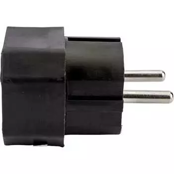 Блок на 2 гнезда TDM ELECTRIC 2П 2,5 А 250 B под плоскую вилку черный SQ1806-0306