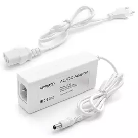 Блок питания apeyron 12в, 20 вт, ip44, 1,6 а, разъем 2,5х5,5мм, пластик, 78х49х33мм 03-43