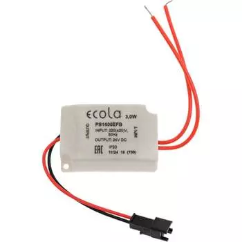 Блок питания подсветки светильника Ecola MR16 LD Power supply PS1630EFB