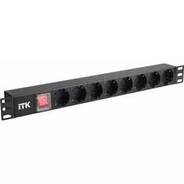 Блок розеток IEK ITK PDU PH12-8D1