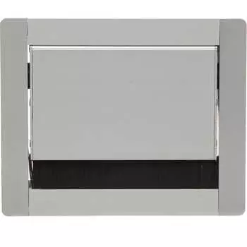 Блок розеток NAVAKO extra silver 12014