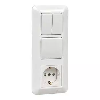 Блок Systeme Electric СП Blanca / Прима SE BK2VR-008A-BI