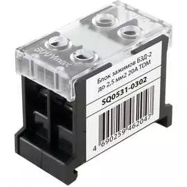 Блок зажимов TDM ELECTRIC БЗД-2 SQ0531-0302