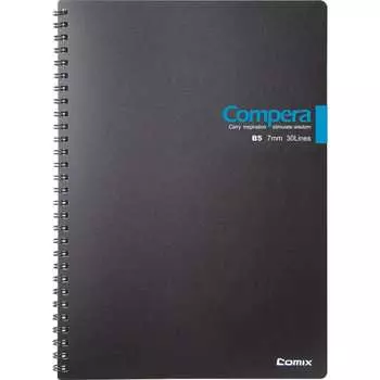 Блокнот COMIX Compera Bond CPB5607 BLK/BU