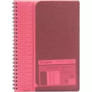 Блокнот COMIX Compera Diamond C7109 RD