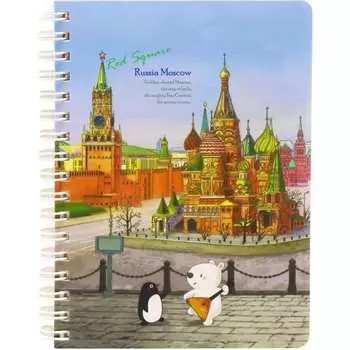 Блокнот COMIX география A6801 MC