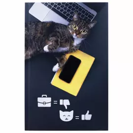 Блокнот Staff Милый котик 111603