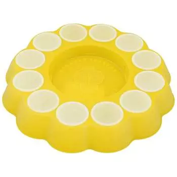 Блюдо для кулича и яиц МУЛЬТИДОМ Цветок БМ76-153