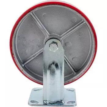 Большегрузное неповоротное колесо TOR FCp 80 200 мм полиуретановое (N) 1024155