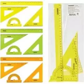 Большой чертежный набор Пифагор