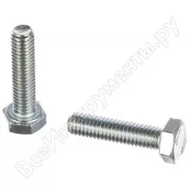Оцинкованный болт ЦКИ М6х25 DIN933 20282