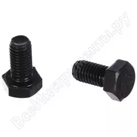 Оксидированный высокопрочный болт ЦКИ М8х16 DIN933 57892