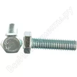 Оцинкованный шестигранный болт Tech-Krep М14х50 DIN933 20 шт. 126533