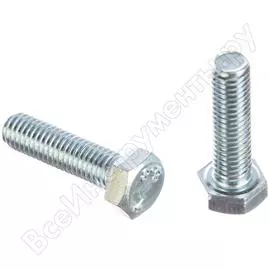 Оцинкованный шестигранный болт Tech-Krep М8х30 DIN933 30 шт. 105209