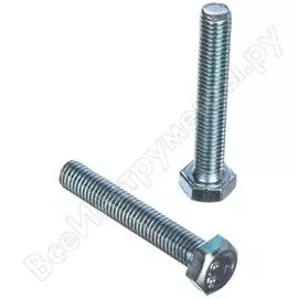 Оцинкованный шестигранный болт Tech-Krep М8х50 DIN933 20 шт. 105211