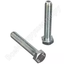 Оцинкованный шестигранный болт Tech-Krep М12х70 DIN933 10 шт. 126530