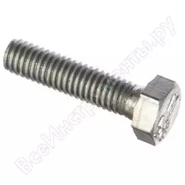 Оцинкованный болт КРЕП-КОМП 6х25 DIN933 (2,5 кг, 378 шт.) бп625ф