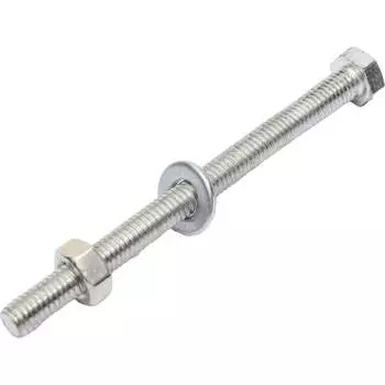 Болт крепежная техника din 933, 6x80, 8 шт 17848