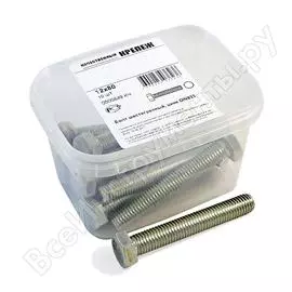 Болт качественный крепеж 12x80 DIN933 558 (10 шт.) 0500849