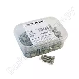 Болт качественный крепеж 6x20 DIN933 558 (100 шт.) 0300769