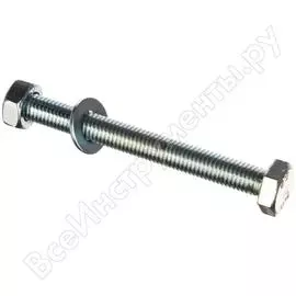 Набор болтов качественный крепеж 10/100 DIN933 (6 шт.) 0301075