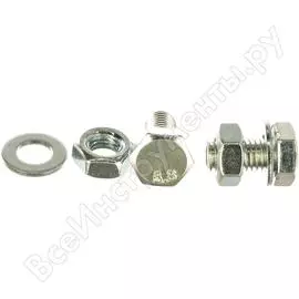 Набор болтов качественный крепеж 10/20 DIN933 (24 шт.) 0301059