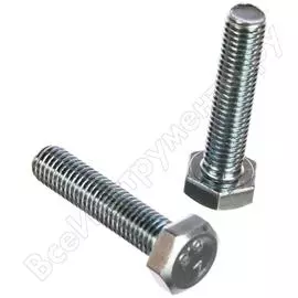 Болт МЕТИЗНЫЙ ДВОР 10x45 DIN933 (100 шт.) 4607173906328