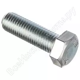 Оцинкованный болт Стройметиз М16х50 DIN933 (15 шт.) 3025085