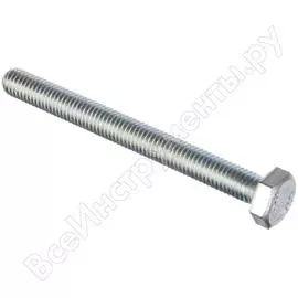 Оцинкованный болт Стройметиз М8х80 DIN933 (20 шт.) 3021734