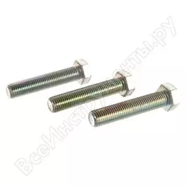 Оцинкованный болт Стройметиз М20х100 DIN933 (3 шт.) 3017208