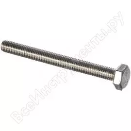 Оцинкованный шестигранный болт Tech-Krep М10х100 DIN933 (12 шт.) 126516