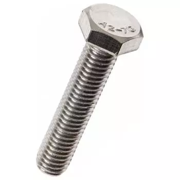 Болт ВИРТУОЗ 10x50мм din 933 - 2 шт 44505