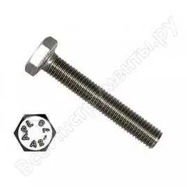 Нержавеющий болт КРЕП-КОМП А2 16х50 DIN933 (1 шт.) бпн1650мф
