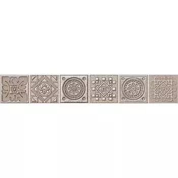 Бордюр Azori Ceramica 40,5x6,2 grazia mocca nefertiti 585591001