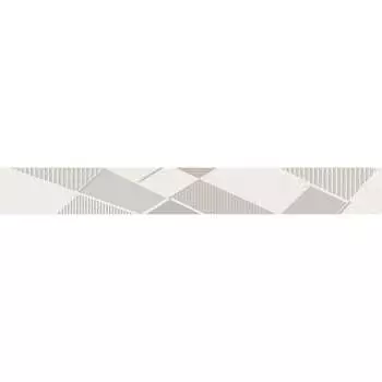 Бордюр Azori Ceramica 50,5x6,2 sonnet grey geometria 587901002
