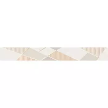 Бордюр Azori Ceramica 50,5x6,2 sonnet beige geometria 587891002