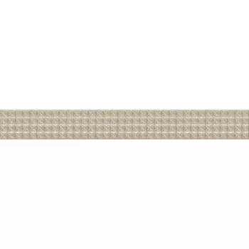 Бордюр Azori Ceramica 63x7,5 pandora latte geometry 585741002