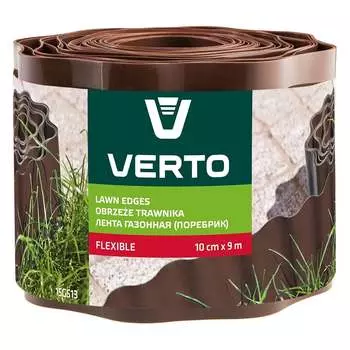 Бордюрная садовая бордюрная лента VERTO