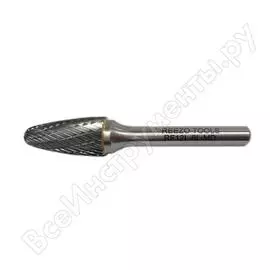 Борфреза твердосплавная форма f гиперболическая (12х25х6х69 мм) reezo tools rf12l-6l-md