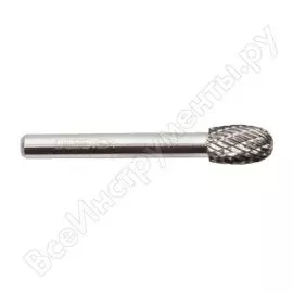 Борфреза твердосплавная, пламевидная, для алюминия (16х25х69 мм; 6 мм) debever de 1625/6 nf