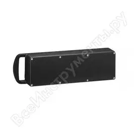 Бокс abl черный из резины 115х430х70 mm без окошка, ip44 b 48.00