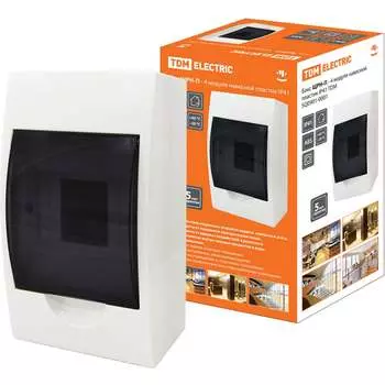 Бокс TDM ELECTRIC ЩРН-П-4 SQ0901-0001